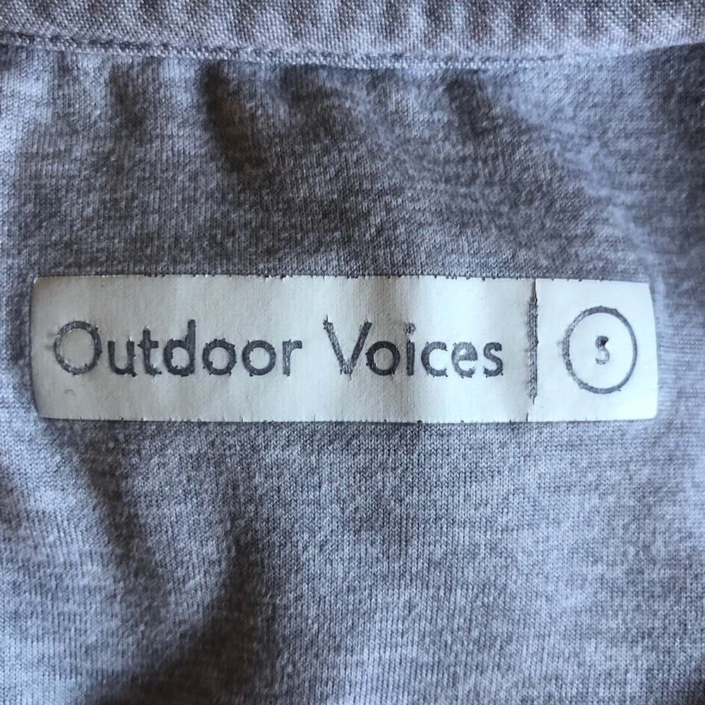 Outdoor Voices Grey Tank Top Size S - Picture 4 of 9